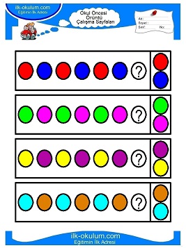 Çocuklar İçin toplam işlemi yaprak testleri 
